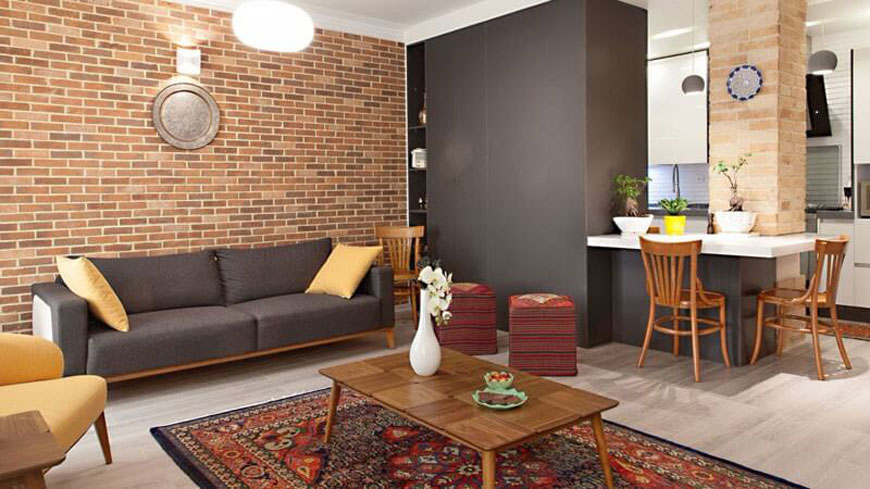 سبک تلفیقی (معماری مدرن و سنتی ایرانی) livingroom style - سبک تلفیقی (معماری مدرن و سنتی ایرانی)