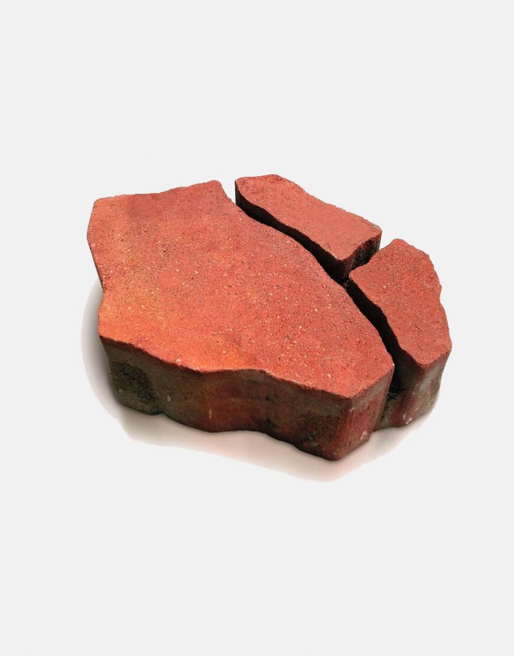 موزاییک سنگ فرش بتنی مدل ساسو 19*36*6