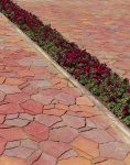 موزاییک سنگ فرش بتنی مدل ساسو 19*36*6