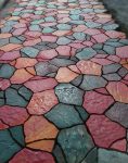 موزاییک سنگ فرش بتنی مدل ساسو 19*36*6