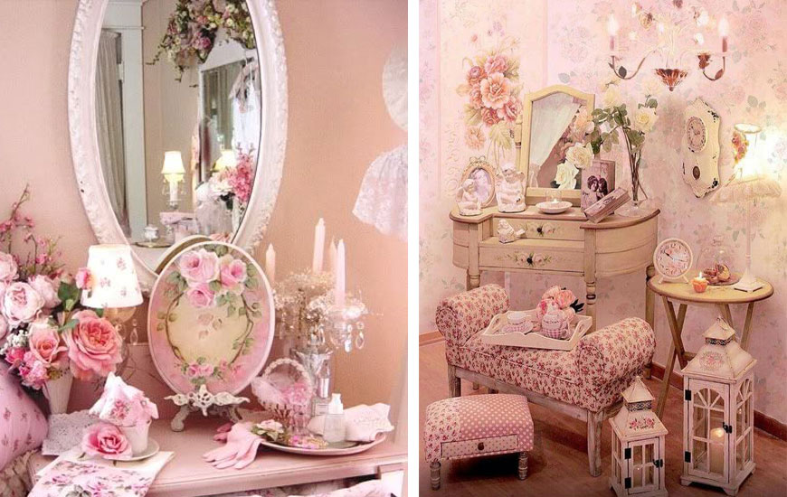 shabby chic decorating 1 - دکوراسیون داخلی به سبک رومانتیک (shabby chic)