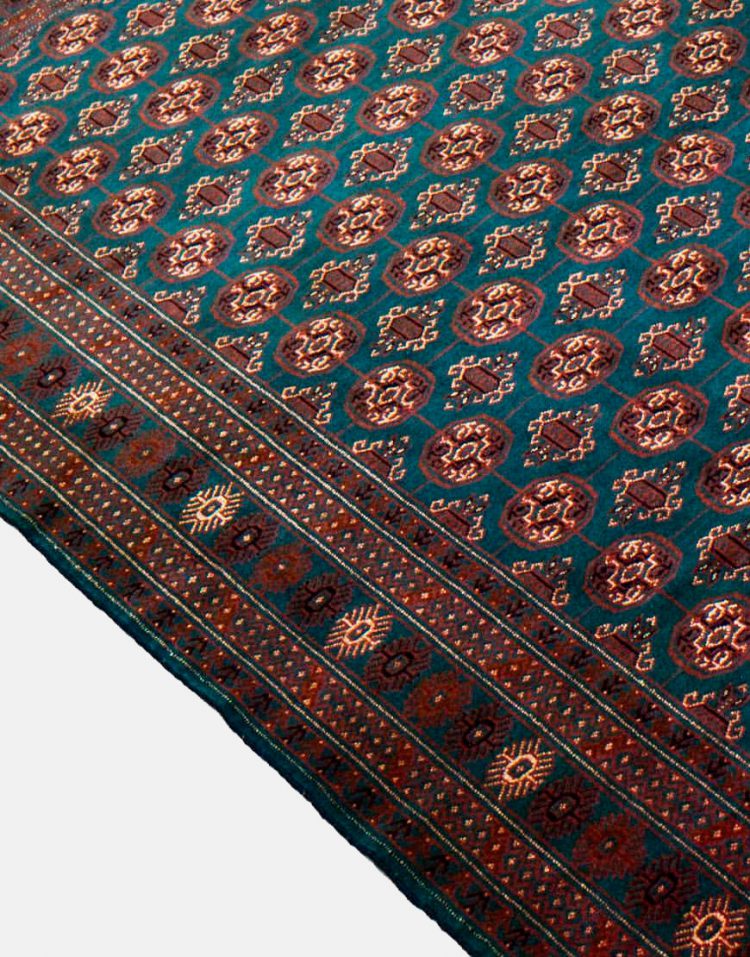 قالیچه نوبافت ترکمن دکو فرش