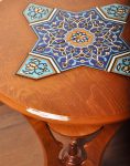 میز کنار سالن طرح اتریشی