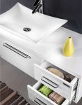 ست کابینت روشویی لوتوس و آینه مدلPV 3017