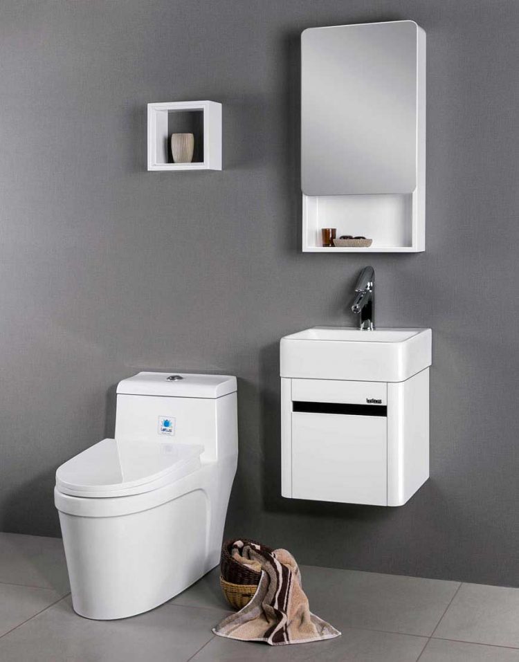 ست کابینت روشویی لوتوس و آینه مدلPV5050