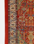 قالیچه گل ابریشم دکو فرش