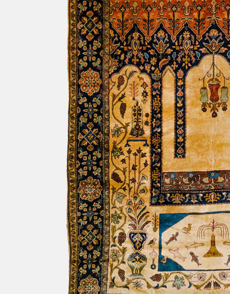 قالیچه نوبافت نقش سنه دکو فرش