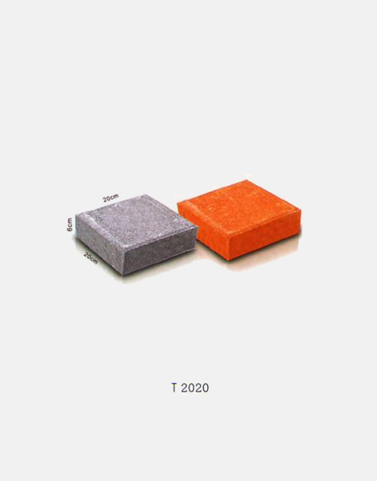تایل بتنی حیاط بتنی 25*25*5.5
