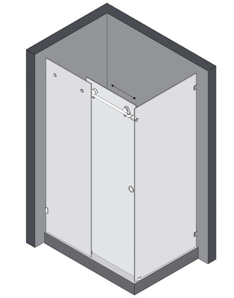 پارتیشن زمینی دوش پرشین استاندارد مدل PZ-FS