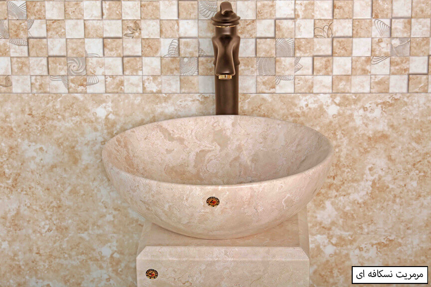 washbasin sansink model laleh0 1 - کاسه روشویی سنگی  مدل نسترن -  - drop-in-sinks