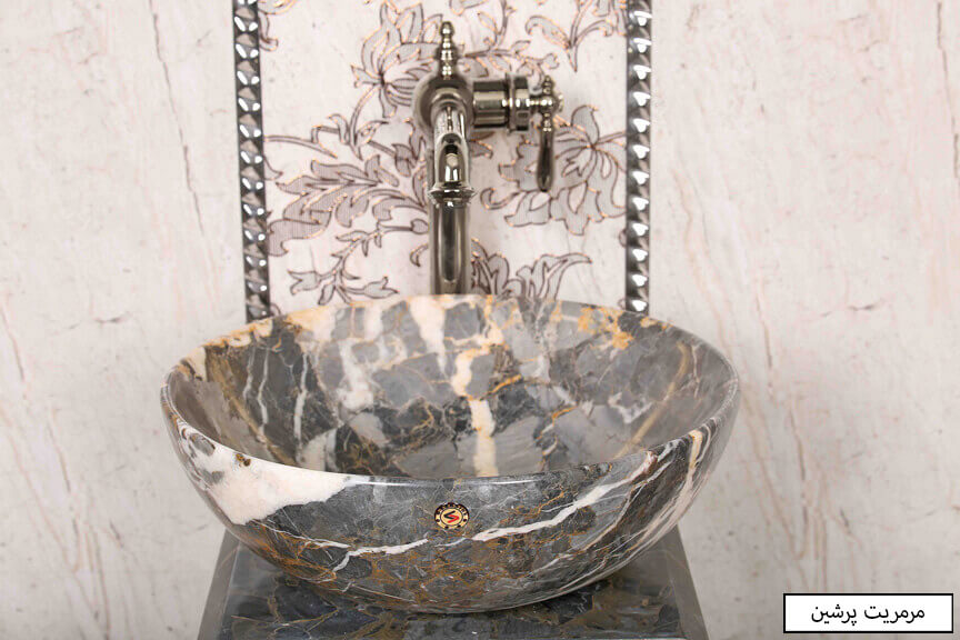 washbasin sansink model laleh0 3 - کاسه روشویی سنگی  مدل نسترن -  - drop-in-sinks