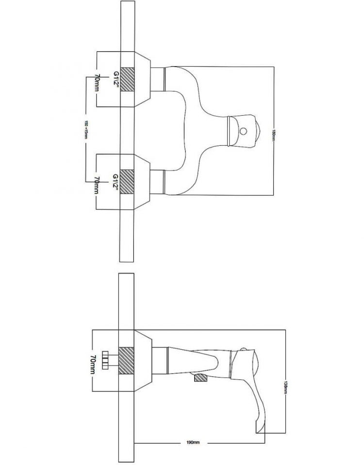 ست شیرالات درخشان مدل رزکات