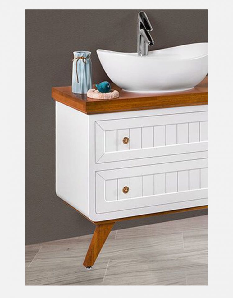 ست روشویی کابینت چوبی لوتوس مدل SOFIA