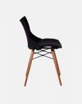صندلی بدون دسته پایه چوبی صنایع نظری مدل شل