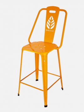 صندلی فلزی اپن نهالسان طرح برگ مدل نوید