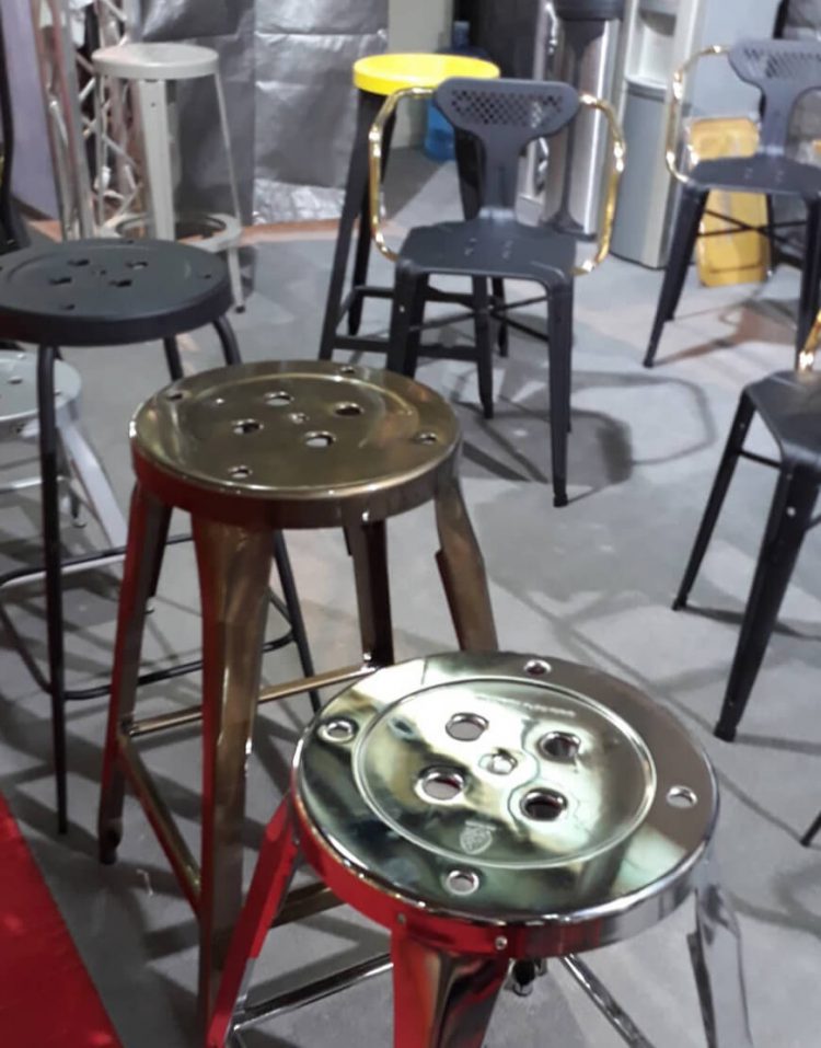 چهارپایه ساده آلومینومی نهالسان