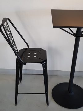 صندلی فلزی اپن نهالسان طرح سنگ مدل نوید