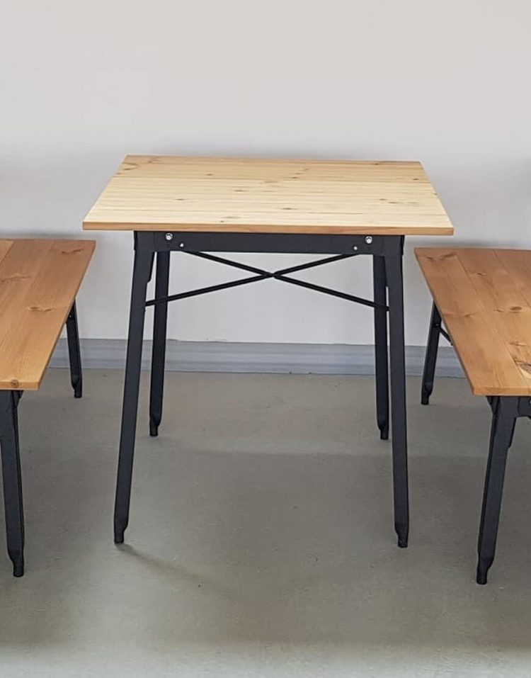 میز ساده فلزی نهالسان مدل پاراکس