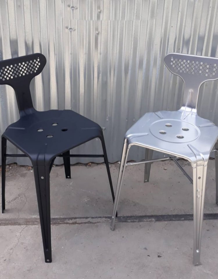 صندلی فلزی نهالسان مدل بیتا بدون دسته