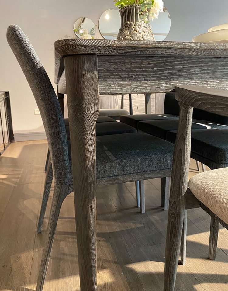میز ناهارخوری چوبی تولیکا مدل کیا
