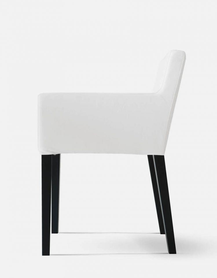 صندلی ناهارخوری پایه چوبی تولیکا مدل رونیکا