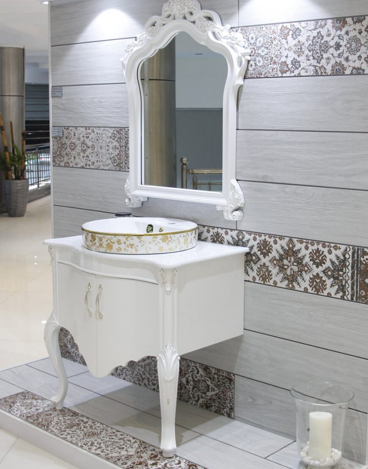 کاشی مرجان مدل وودن راگ