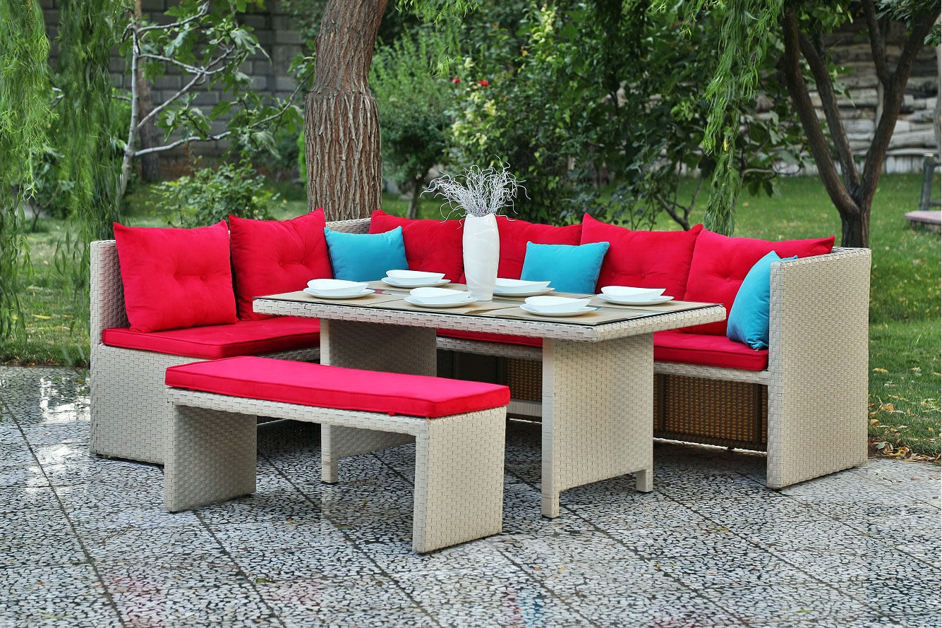 decorose patio conversation sets bavia model0 - ست نشیمن فضای باز مدل ملانی -  - patio-conversation-sets