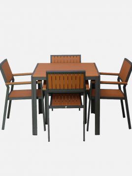 ست میز و صندلی آلمینیومی مدل اسپوتا