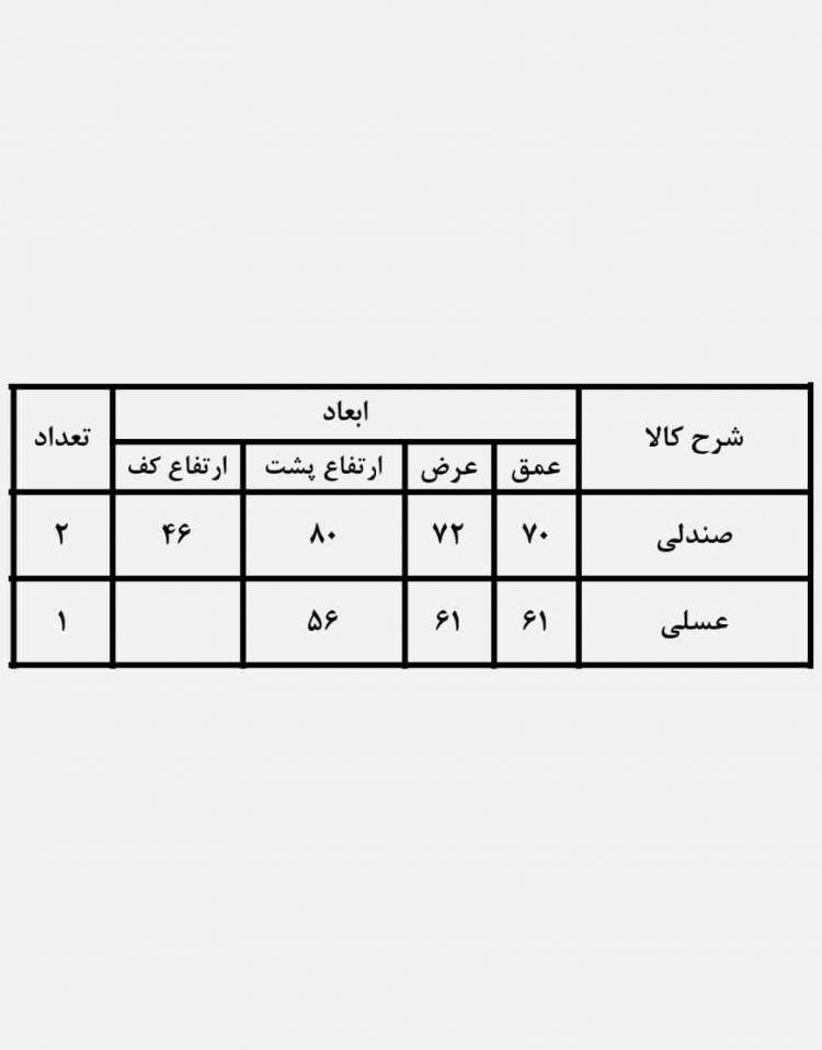 ست میز صندلی حصیری فضای باز کوهبر مدل ۱۷۲