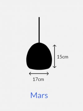 چراغ آویز چوبی مدل مارس