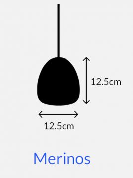 چراغ آویز چوبی مدل مرینوس