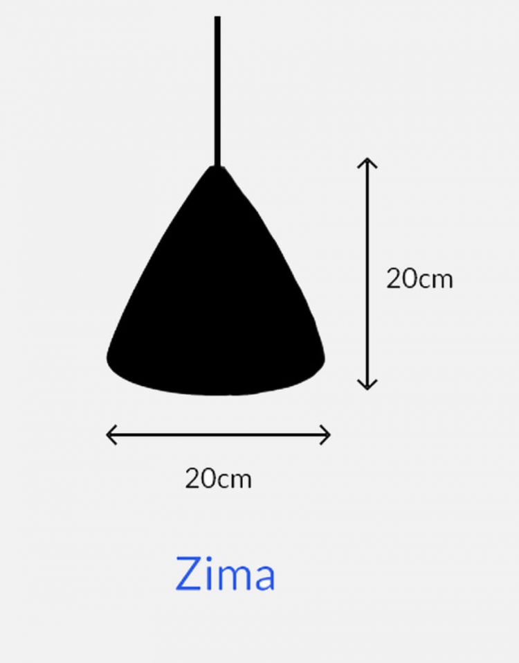 چراغ آویز چوبی مدل زیما