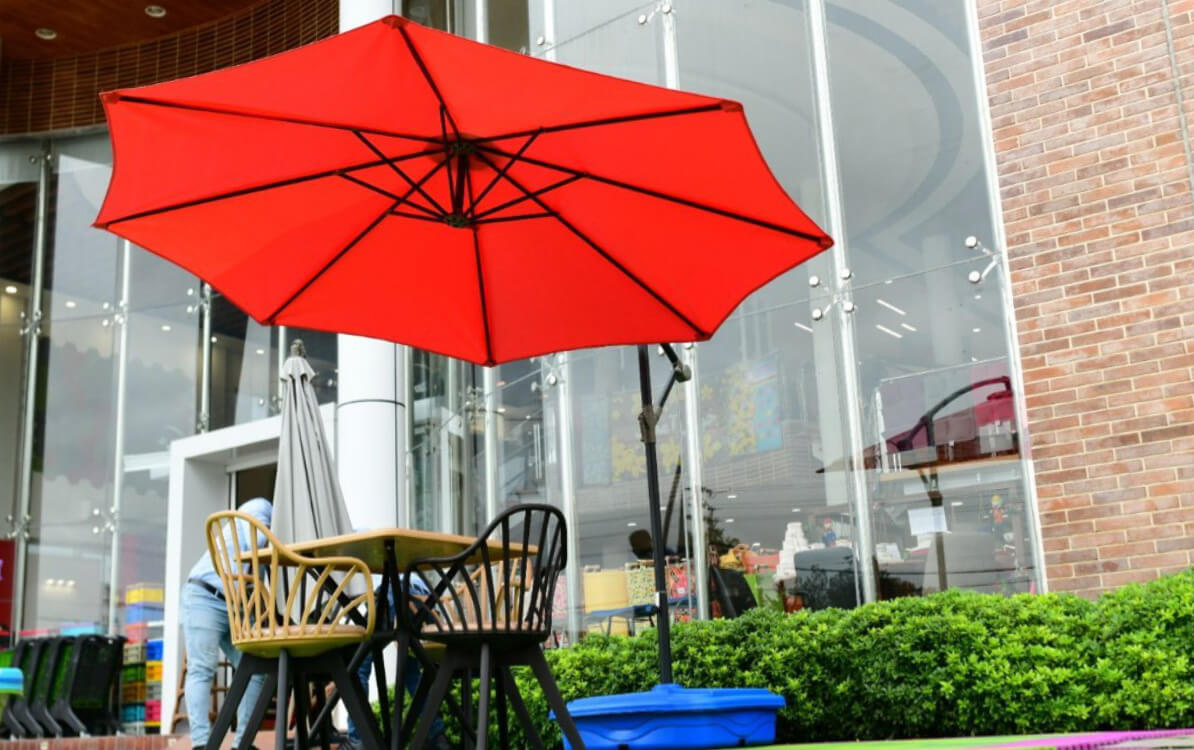 babol patio umbrella 00 - چتر باغی سه متری بابل -  - patio-umbrellas, cantilever-umbrellas