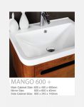 کابینت روشویی لوتوس چوبی مدل Mango-601