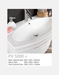 کابینت روشویی لوتوس مدرن مدل PV-5001