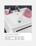 کابینت روشویی لوتوس مدرن مدل queen-601