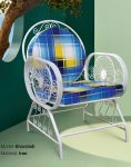 صندلی آهنی فضای باز صنیع کار مدل خورشیدی