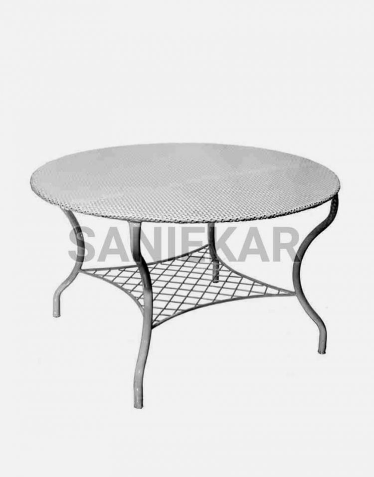 میز فلزی صنیع کار مدل صفحه توری
