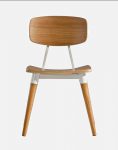 صندلی چوبی استیل هامون مدل تسلا