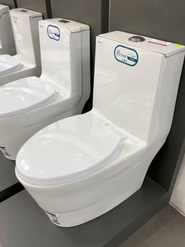 توالت فرنگی چینی کرد مدل فلوریا