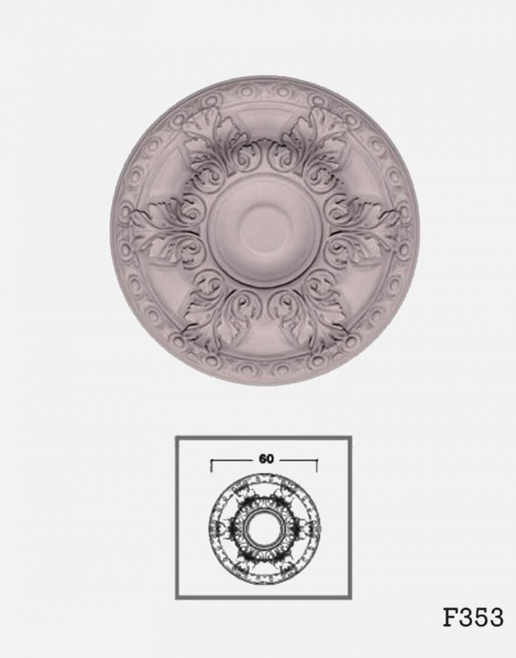 ابزار گچی پیش ساخته سقف مدل H353