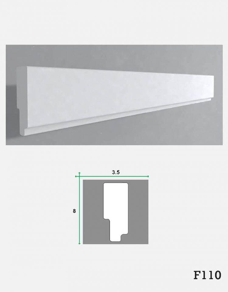 ابزار گچی پیش ساخته دکوراتیو مدل H110