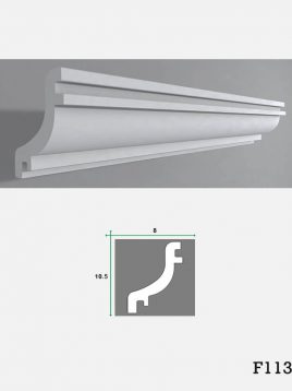ابزار گچی پیش ساخته دکوراتیو مدل H113