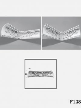 ابزار دکوراتیو گچی مدل H128