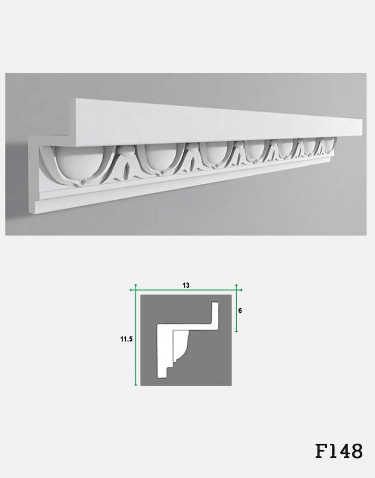 ابزار گچی پیش ساخته گلویی مدل H148