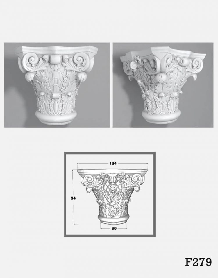 ابزار پیش ساخته نما سرستون سیمانی مدل EL134