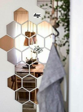 آینه ساده طرح زنبوری ایران گلسکو مدل وسپا