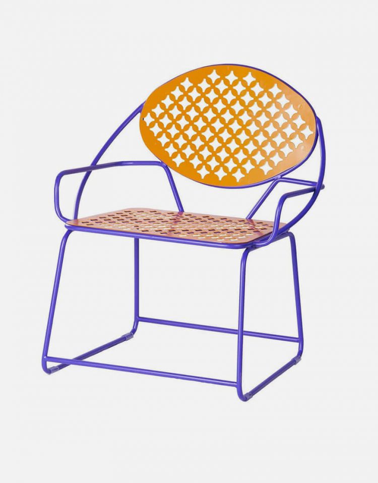 صندلی فلزی نهالسان مدل پاندا