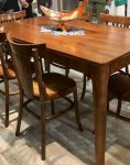 ست میز و صندلی ناهارخوری شش نفره چوبی مدل دیپلمات