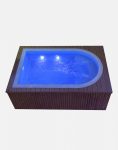 جکوزی پیش ساخته فضای باز 2*3 متر 5000 لیتری